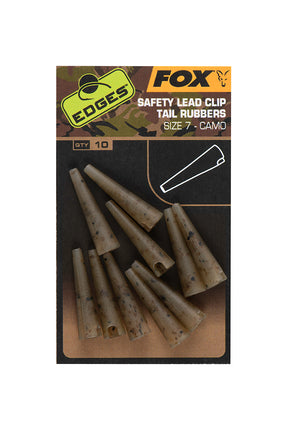 Fox Camo Size 7 Safety Leadclip Tail Rubber