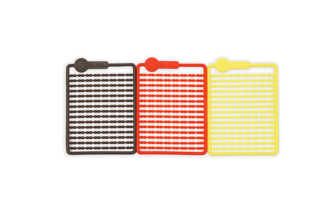 Guru Micro Hair Stops - Red, Brown, Yellow