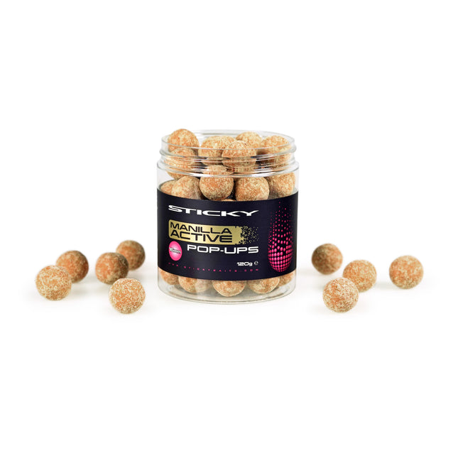 Sticky Baits Manilla Active Pop Ups 16mm