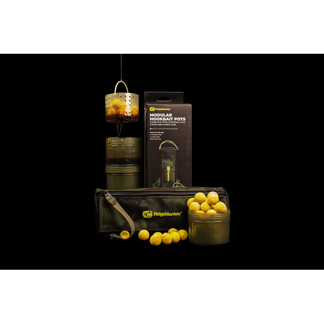 Ridge Monkey Modular Hookbait Pots Camo