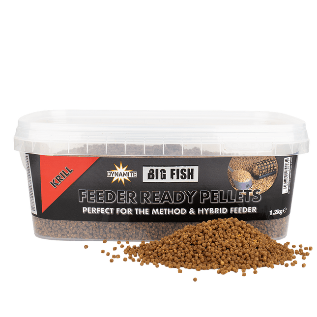 Dynamite Baits Big Fish Feeder Ready Pellets 2mm 1.2kg