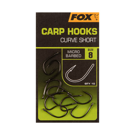 Fox Carp Hooks Curve Shank Short**