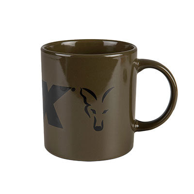 Fox Green and Black Logo Ceramic Mug