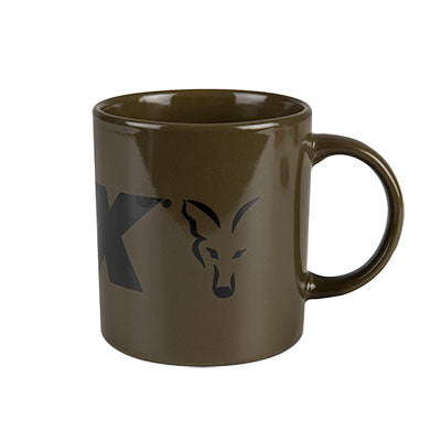 Fox Green and Black Logo Ceramic Mug