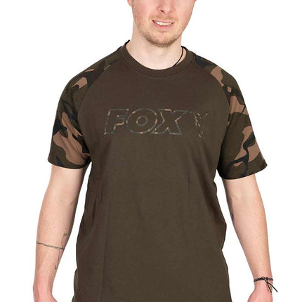 Fox Khaki/Camo Outline T-Shirt