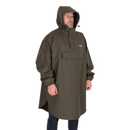 Fox Khaki Poncho - One Size