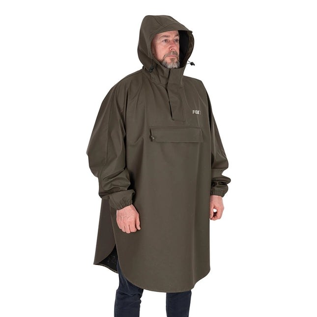 Fox Khaki Poncho - One Size