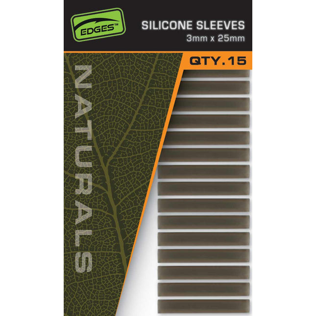 Fox Natural Silicone Sleeves 3mm x 25mm