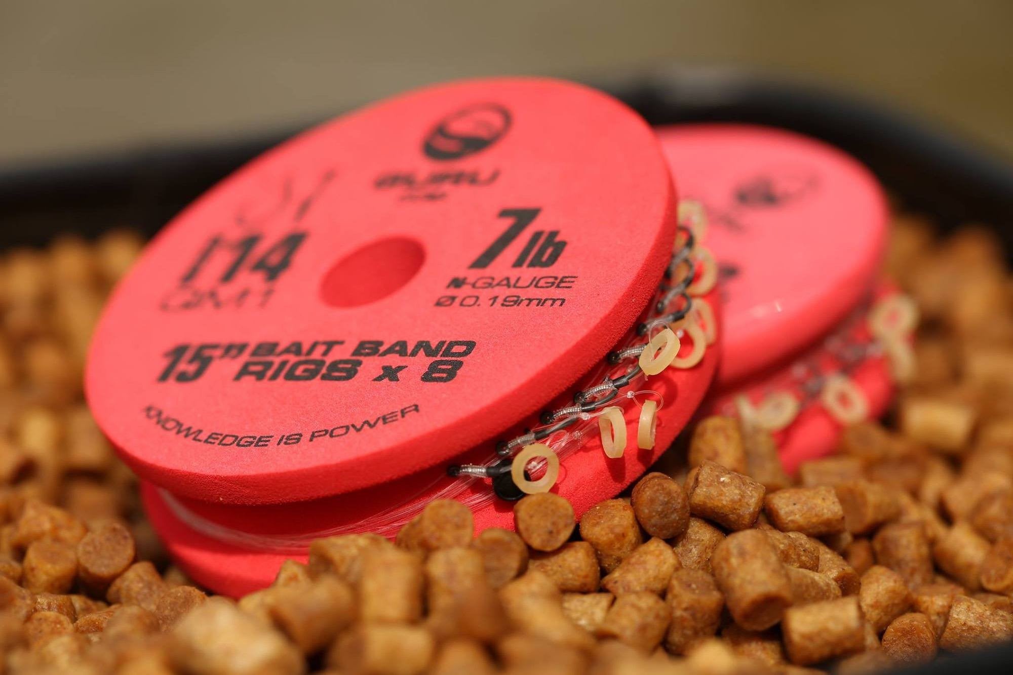 Guru Ready Rigs Bait Band QM1 Rigs - Kent Tackle