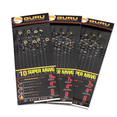Guru Super MWG Bait Bands 4" Rig Size 12**