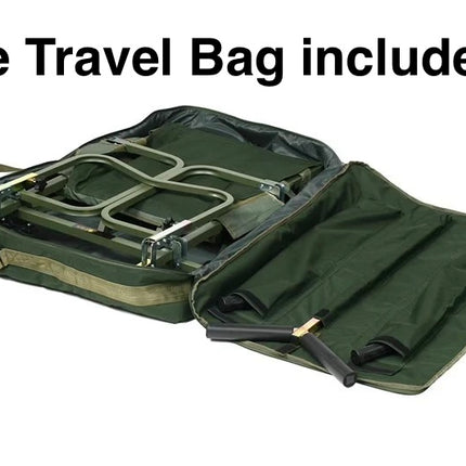 Carp Porter Mk2 Fatboy with Green Drop in Bag & FREE Travel Bag*