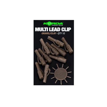 Korda Multi Lead Clip gravel clay