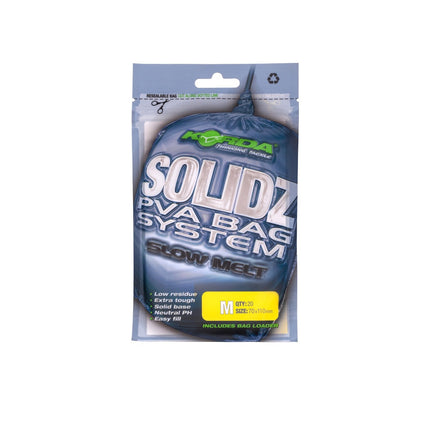 Korda Solidz Slow Melt PVA Bags M