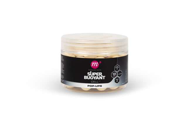 Mainline Cell Super Buoyant 13mm Pop Ups white