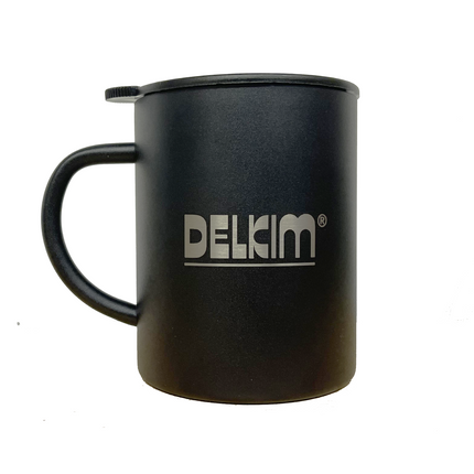 Delkim Logo Travel Mug NEW Version
