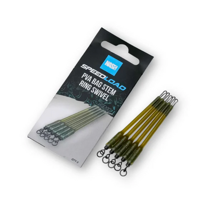 Nash Speedload PVA Bag Stem Ring Swivel