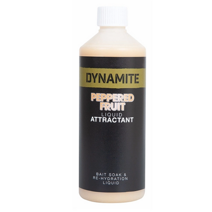 Dynamite Baits Peppered Fruit Liquid Attractant 500ml