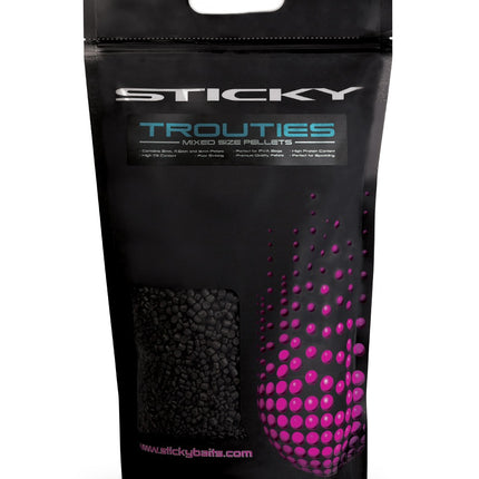 Sticky Baits Trouties Mixed Size Pellets 2.5kg