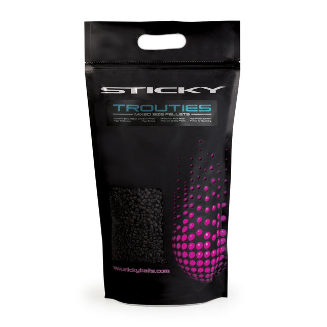 Sticky Baits Trouties Mixed Size Pellets 2.5kg