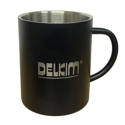 Delkim Logo Travel Mug NEW Version