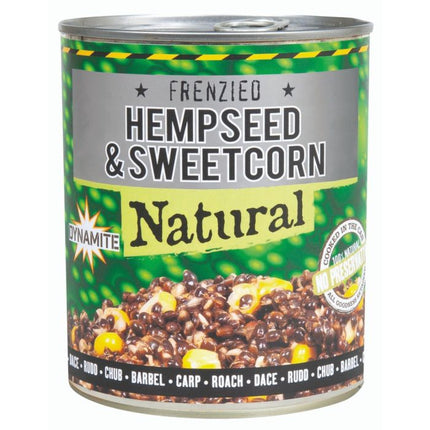 Dynamite Baits Frenzied Hempseed & Sweetcorn Can 700g