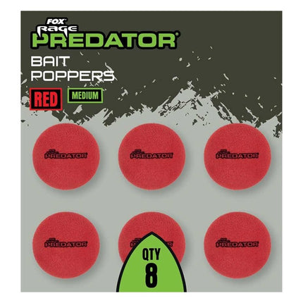 Fox Rage Predator Bait Popper Red Medium
