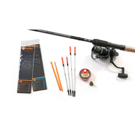 Guru Natural Waggler 11ft Rod & Reel Combo