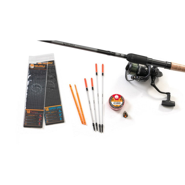 Guru Natural Waggler 11ft Rod & Reel Combo