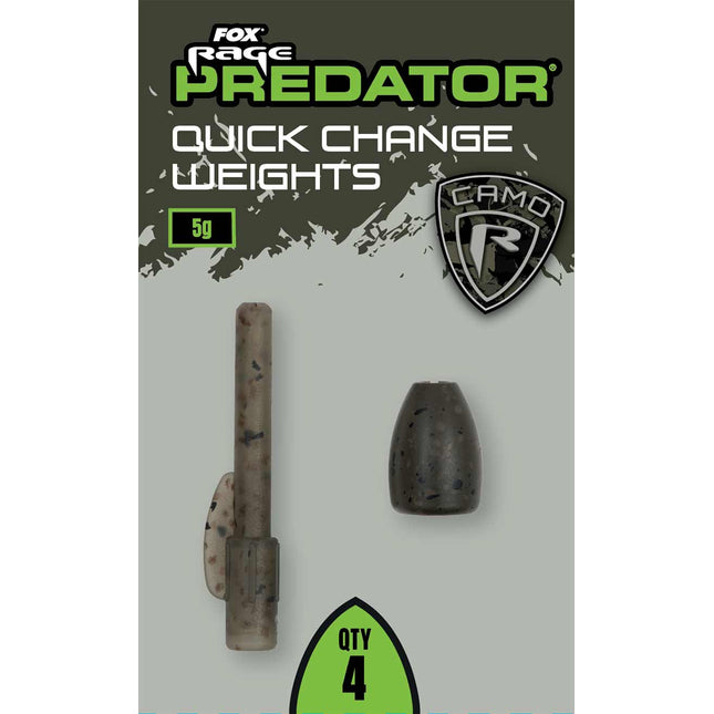 Fox Rage Predator Camo Quick Change Weights