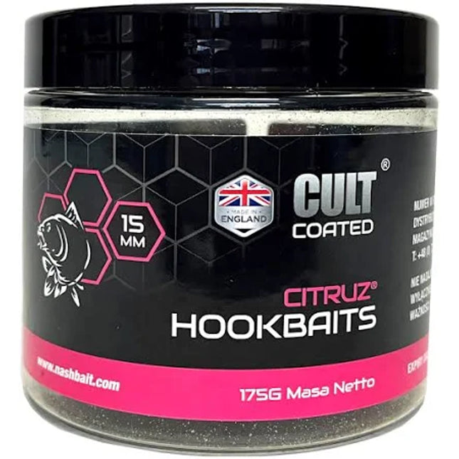 Nash Citruz Signal Coated Hookbaits 15mm Bottom Baits