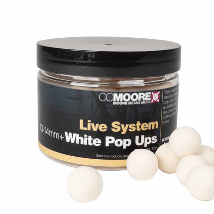 CC Moore Live System Pop Ups White 13-14mm+ 