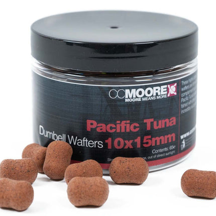 CC Moore Pacific Tuna 10x15mm Dumbell Wafters