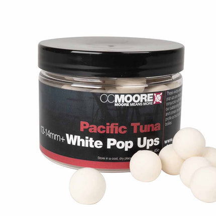 CC Moore Pacific Tuna White 13-14mm+ Pop Ups