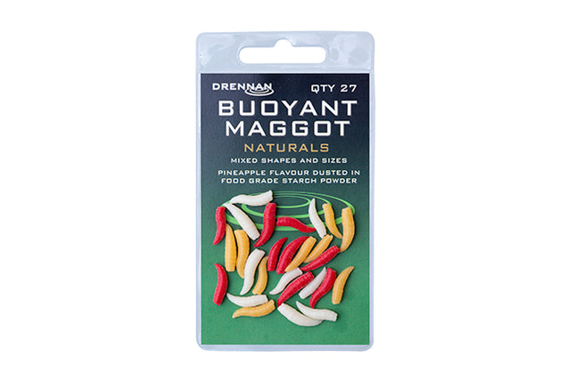 Drennan Buoyant Maggots natural
