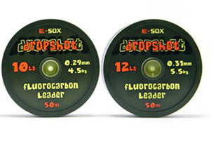 Drennan E-SOX DropShot Fluorocarbon Leader 50m