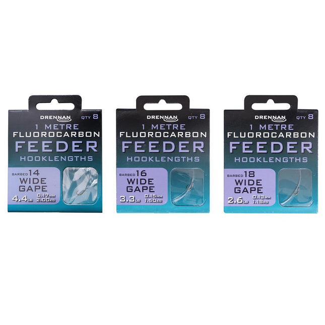 Drennan Fluoro Feeder Wide Gape