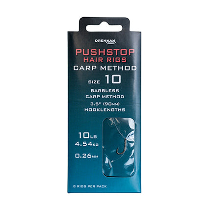 Drennan Pushstop Hair Rig Carp Method