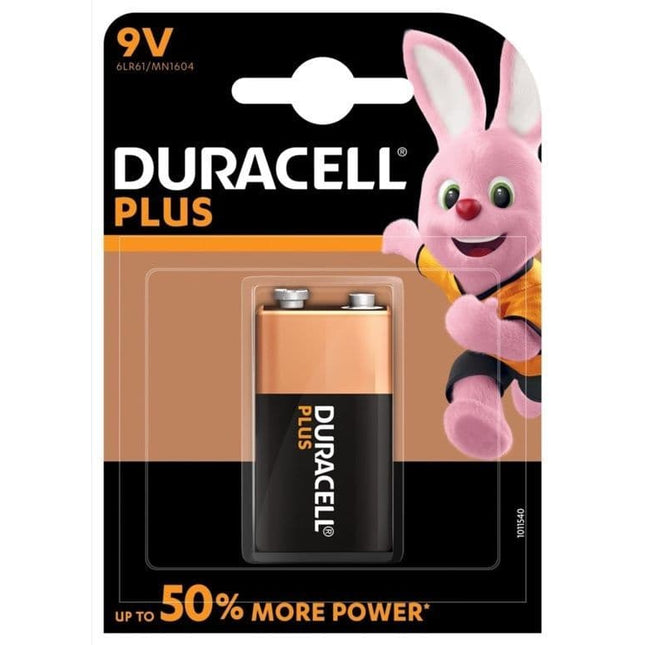 Duracell Plus 9V Rectangle Battery