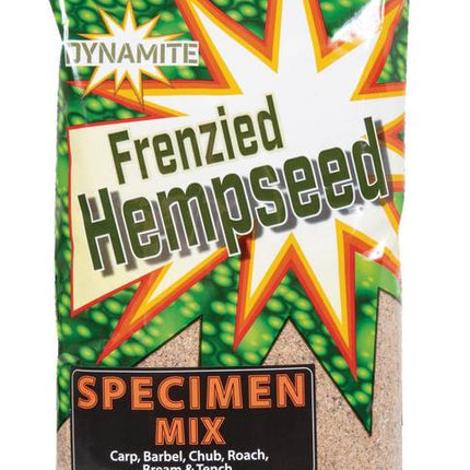 Dynamite Baits Frenzied Hempseed Groundbait specimen mix 1kg