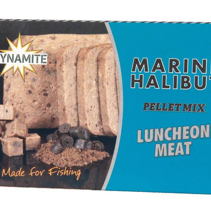 Dynamite Baits Frenzied Luncheon Meat marine halibut