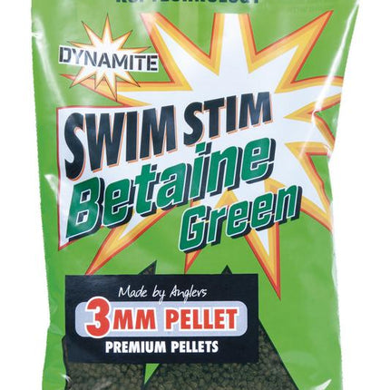 Dynamite Baits Swim Stim Betaine Green Pellet 3mm