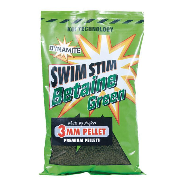 Dynamite Baits Swim Stim Betaine Green Pellet 3mm