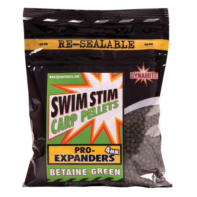 Dynamite Baits Swim Stim Pro-expander Pellets green 4mm