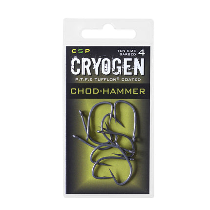 ESP Cryogen Chod Hammer Hooks Barbed size 4