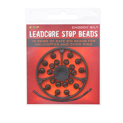 ESP Leadcore Stop Beads choddy silt