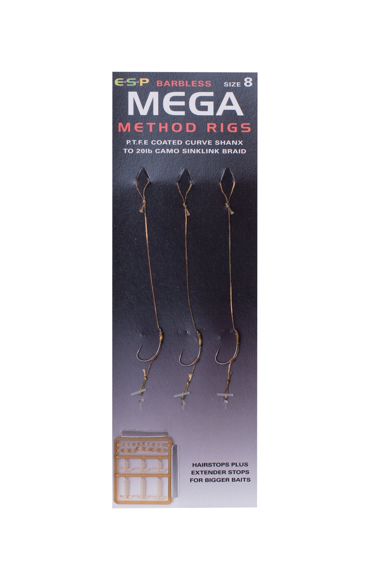 ESP Mega Method Rigs (3 pack) - Kent Tackle