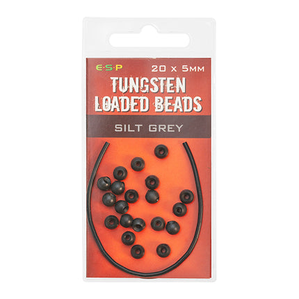 ESP Tungsten Loaded Beads Silt Grey