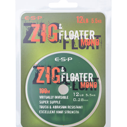 ESP Zig & Floater Mono 100m 12lb