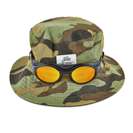Fortis Bucket Hat Reversible Green/Camo