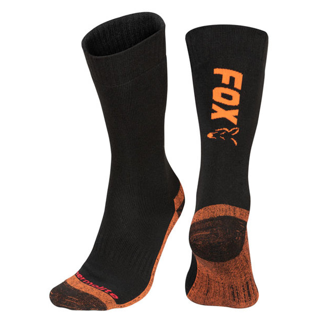 Fox Black/Orange Thermolite Long Socks